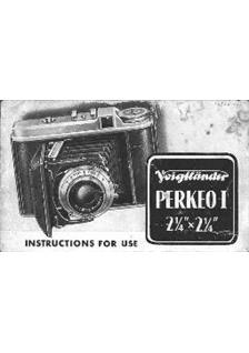 Voigtlander Perkeo 1 manual. Camera Instructions.